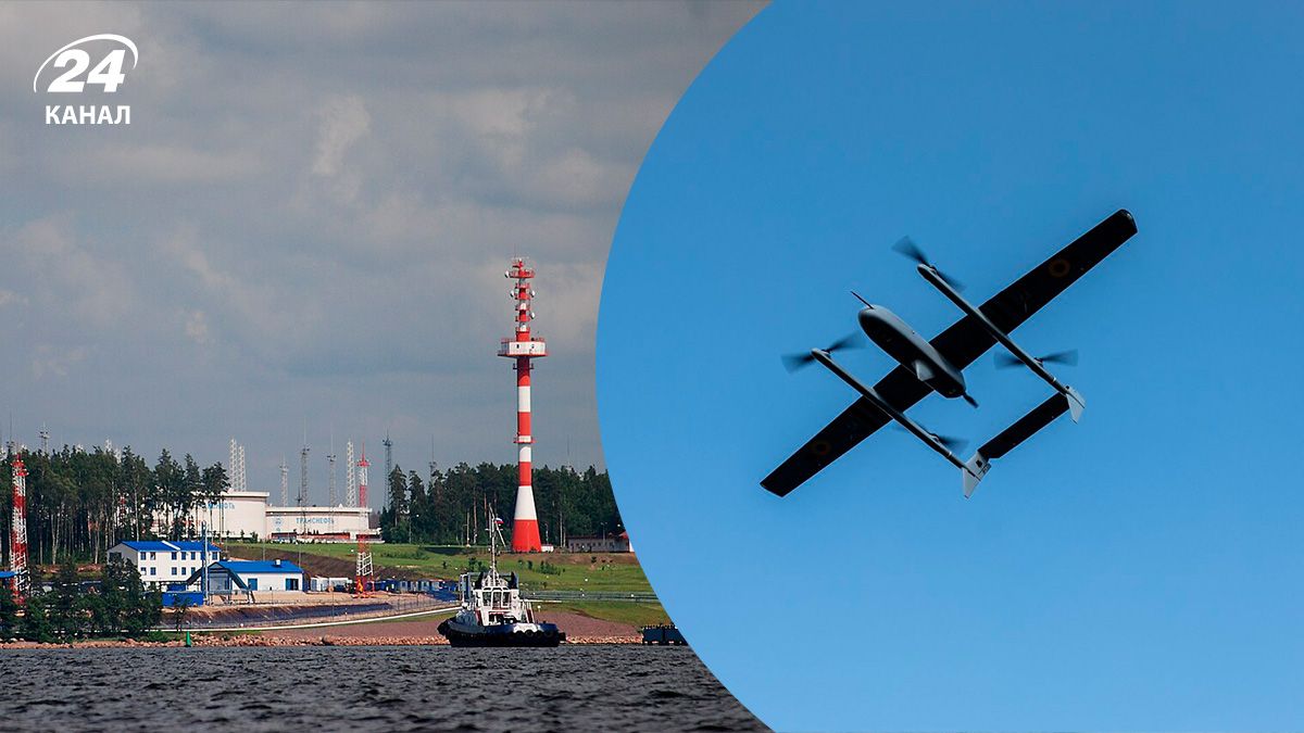 В районі порту Приморськ є пошкодження В районі порту Приморськ є пошкодження