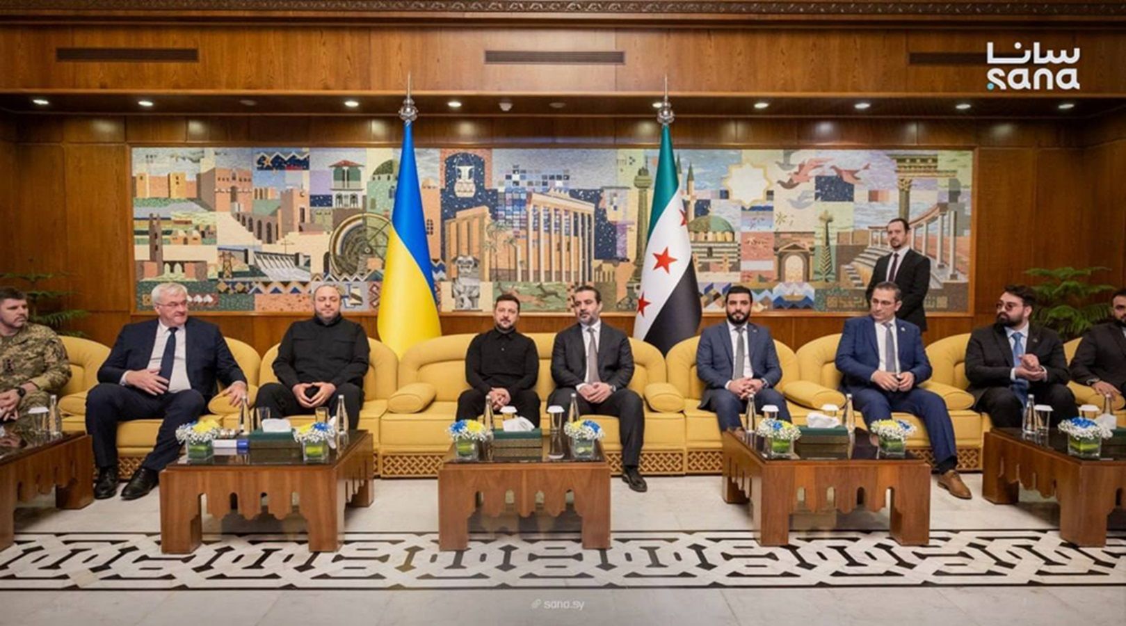 Зеленський прибув у Сирію Зеленський прибув у Сирію