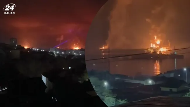 Новороссийск массированно атакуют дроны: поражен нефтяной терминал "Шесхарис"