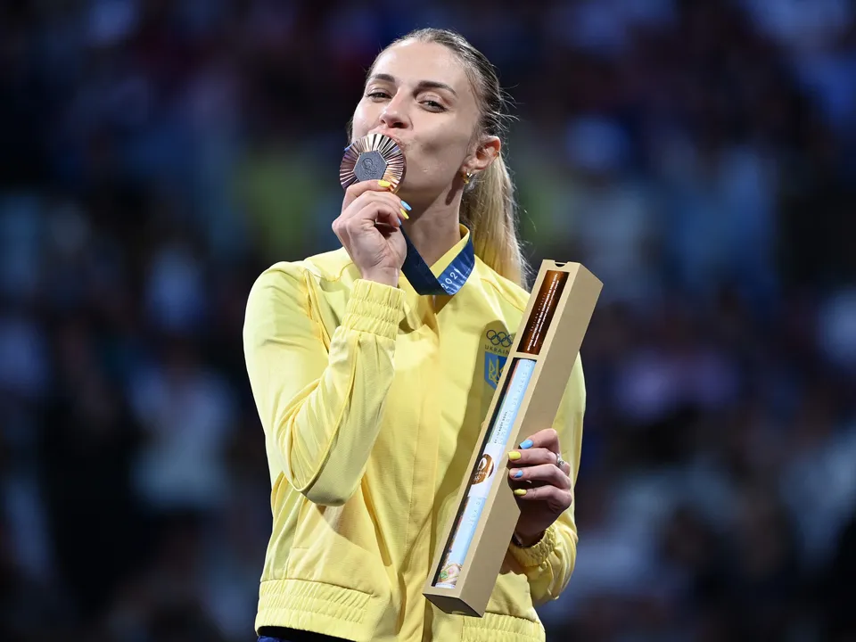 Ольга Харлан із золотом Парижа Ольга Харлан із золотом Парижа