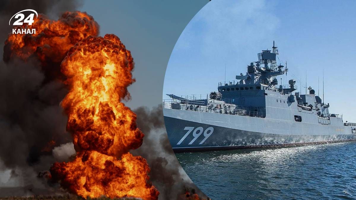 Украинские силы поразили российский фрегат Адмирал Макаров Украинские силы поразили российский фрегат Адмирал Макаров