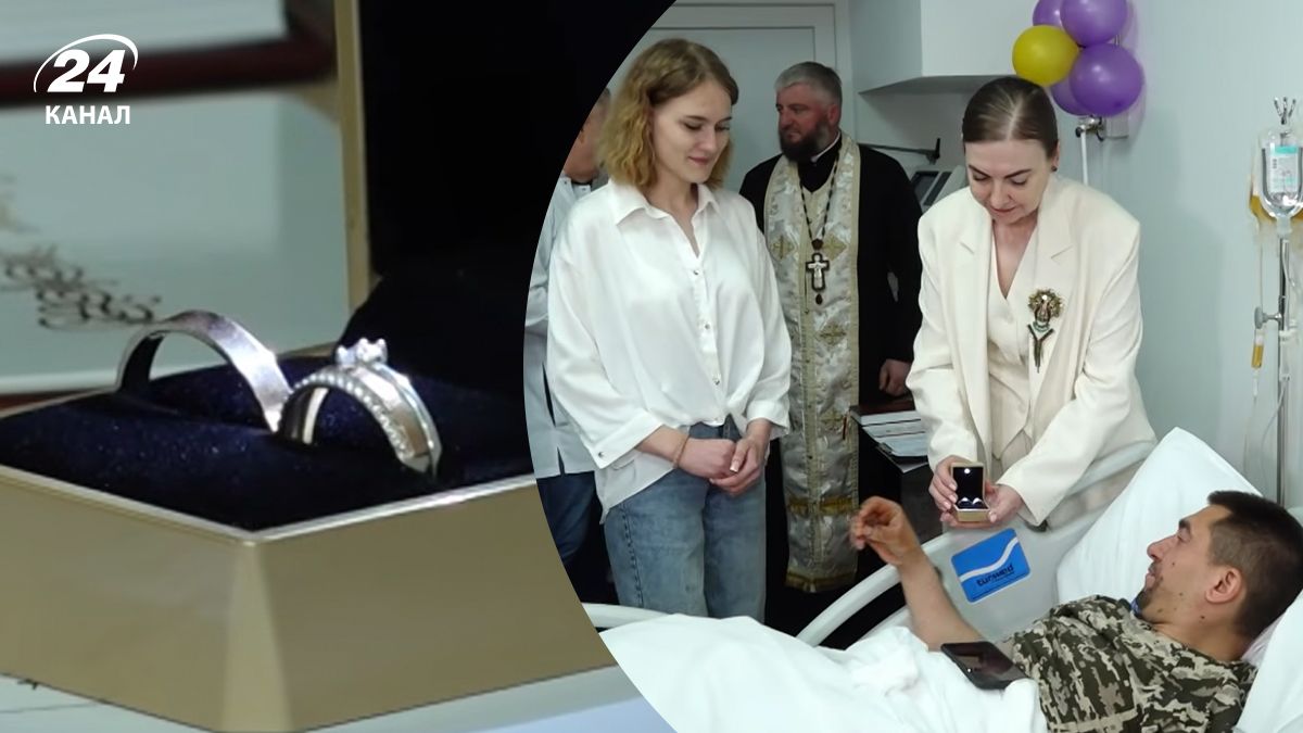 У Дніпрі у лікарні одружилися поранений військовий і бойова медикиня