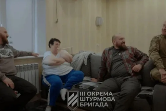 Тетяна Вікарій із синами Тетяна Вікарій із синами