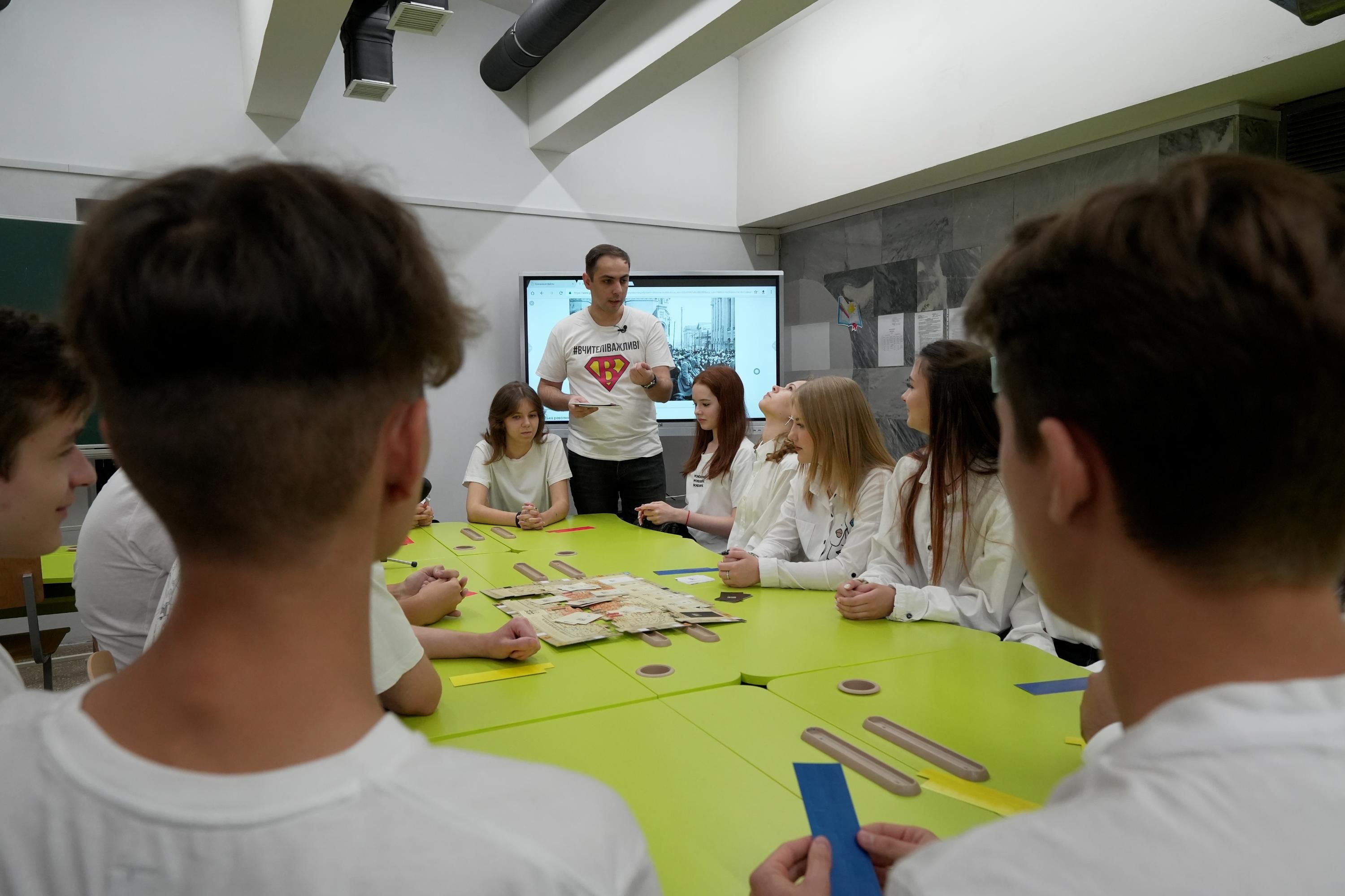 Урок у метрошколі Харкова