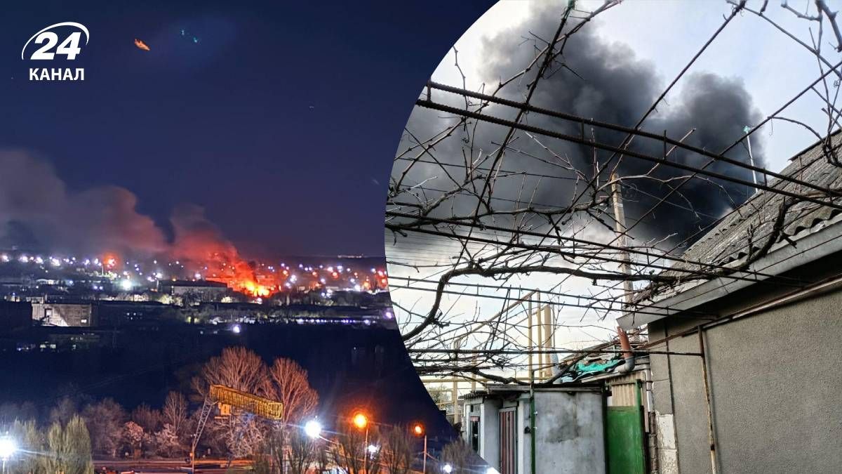 Последствия атаки на объекты на оккупированных территориях Последствия атаки на объекты на оккупированных территориях