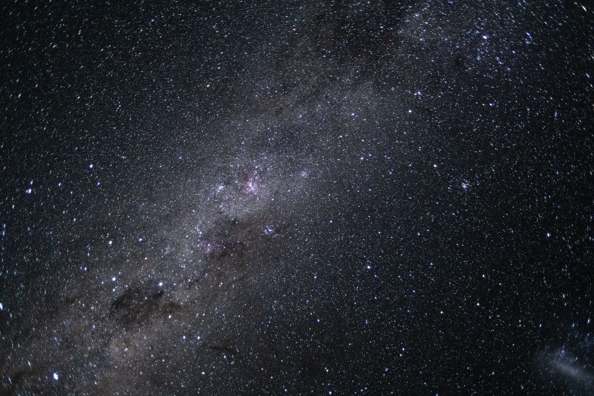 Фото Чумацького Шляху, зроблене екіпажем Orion