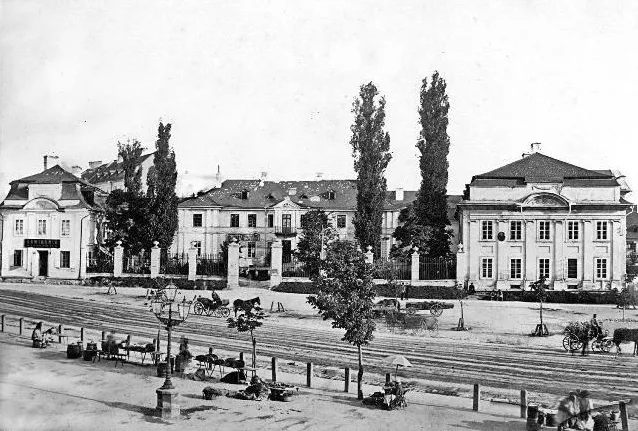 Палац Бесядецьких раніше / фото Вікіпедії