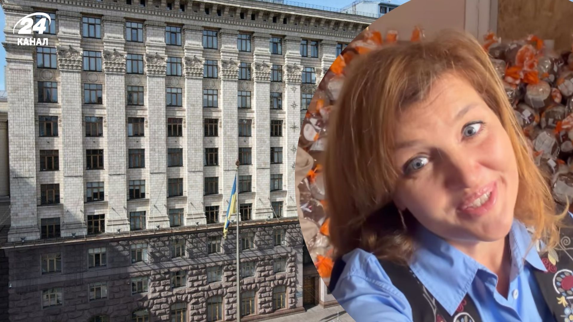 Юлія Ярмоленко роздавала літнім людям традиційні кулічі Юлія Ярмоленко роздавала літнім людям традиційні кулічі