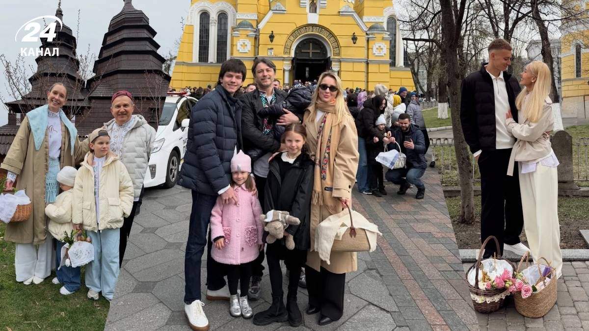 Українські зірки на Великдень