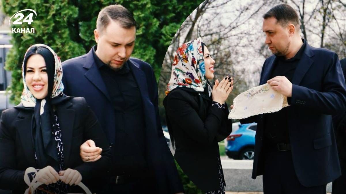 Кирилл Буданов с женой на Пасху