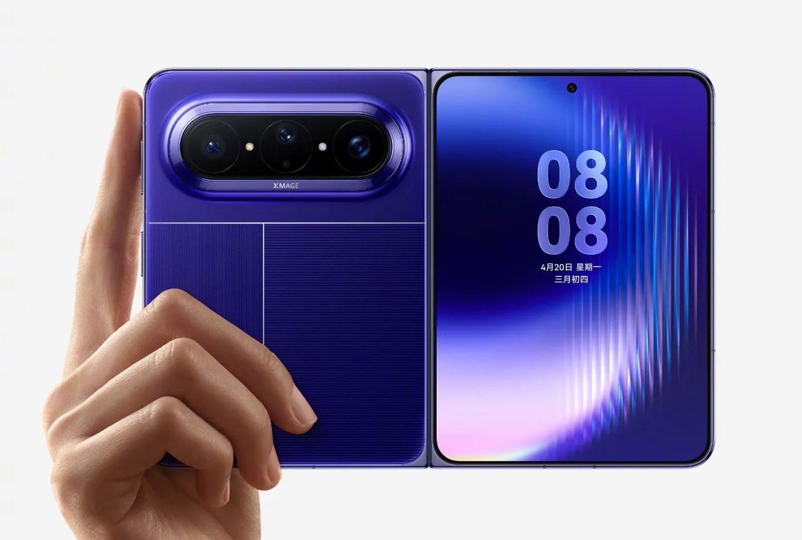 Huawei показала складной смартфон, похожий на будущий iPhone Huawei показала складной смартфон, похожий на будущий iPhone