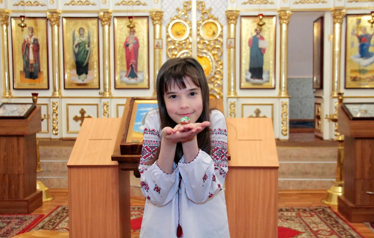 Як виглядає найменша паска в Україні / фото Національного Реєстру Рекордів України