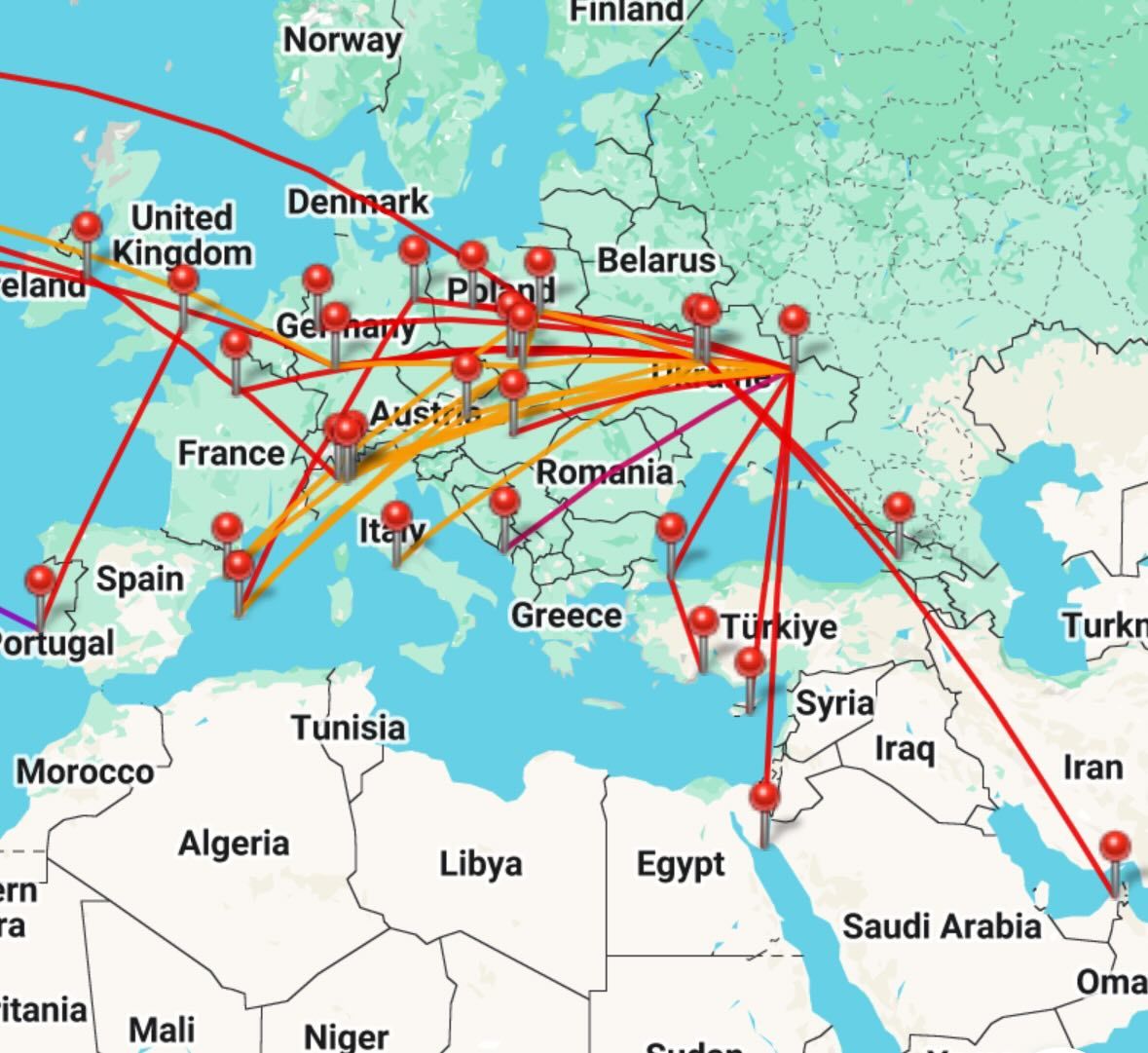 Як виглядають карти інших / фото з мережі