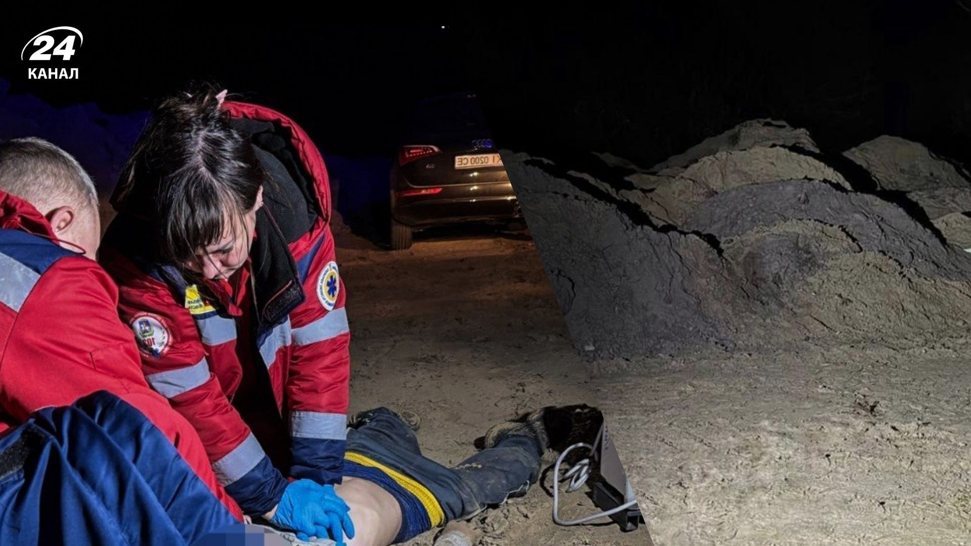 На Київщині під час обвалу піску загинула дитина