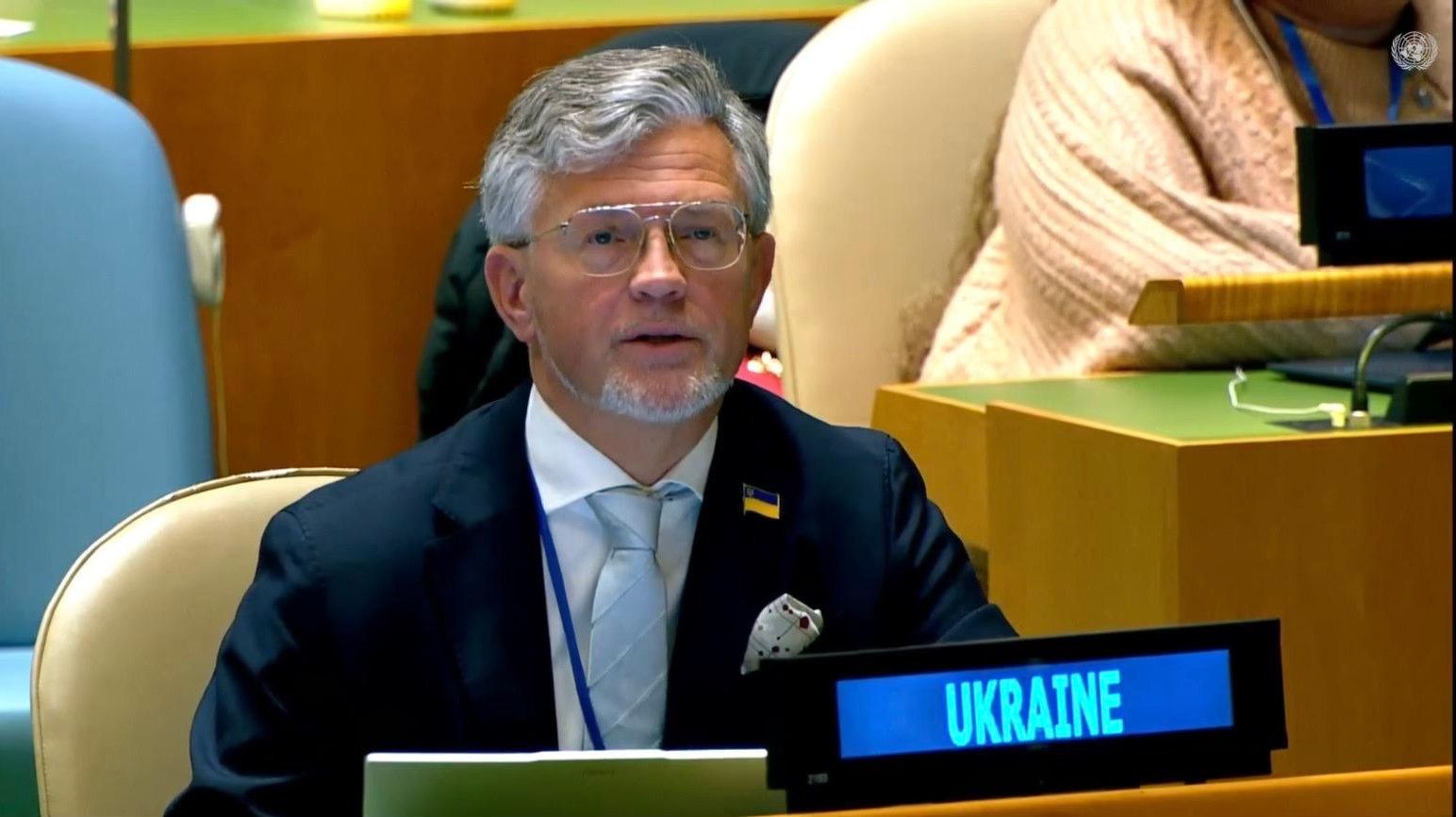 Мельник у Радбезі ООН: Україна відкидає російські ультиматуми й не залишить жодного міліметра - 24 Канал