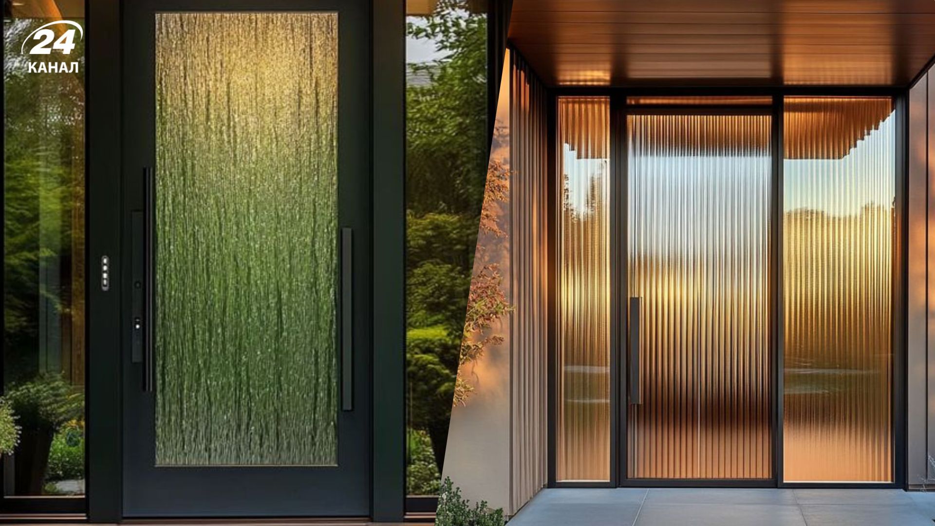 Скляні вхідні двері – тренд, який змінює уявлення про дім Скляні вхідні двері – тренд, який змінює уявлення про дім