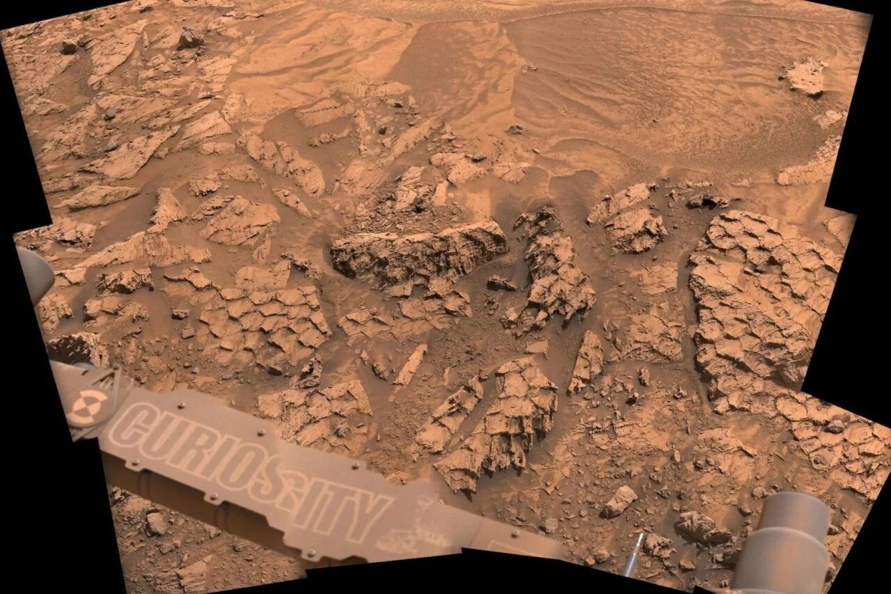 Марс удивил NASA: Curiosity нашел странную "рыбью чешую" на поверхности планеты - Техно