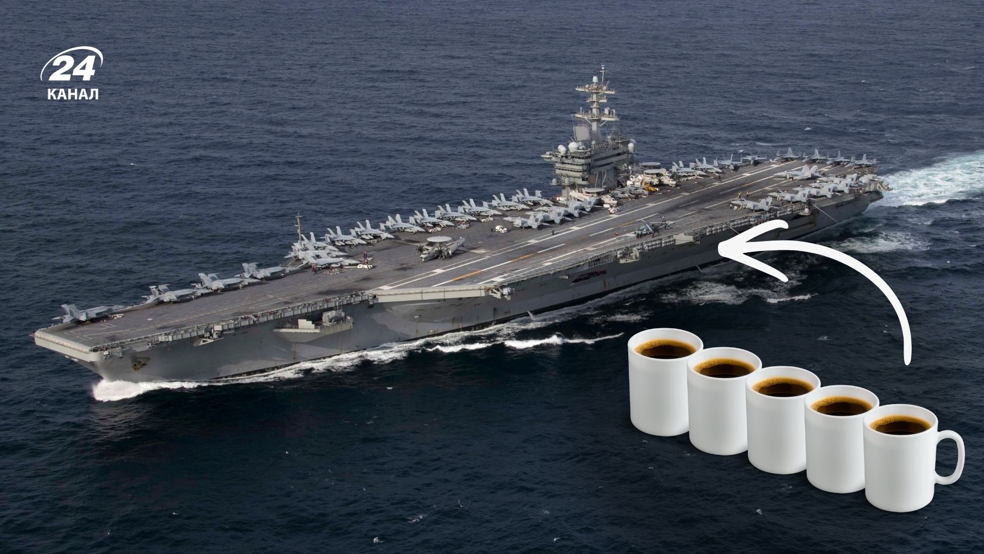 Почему моряки на USS Abraham Lincoln пьют так много кофе
