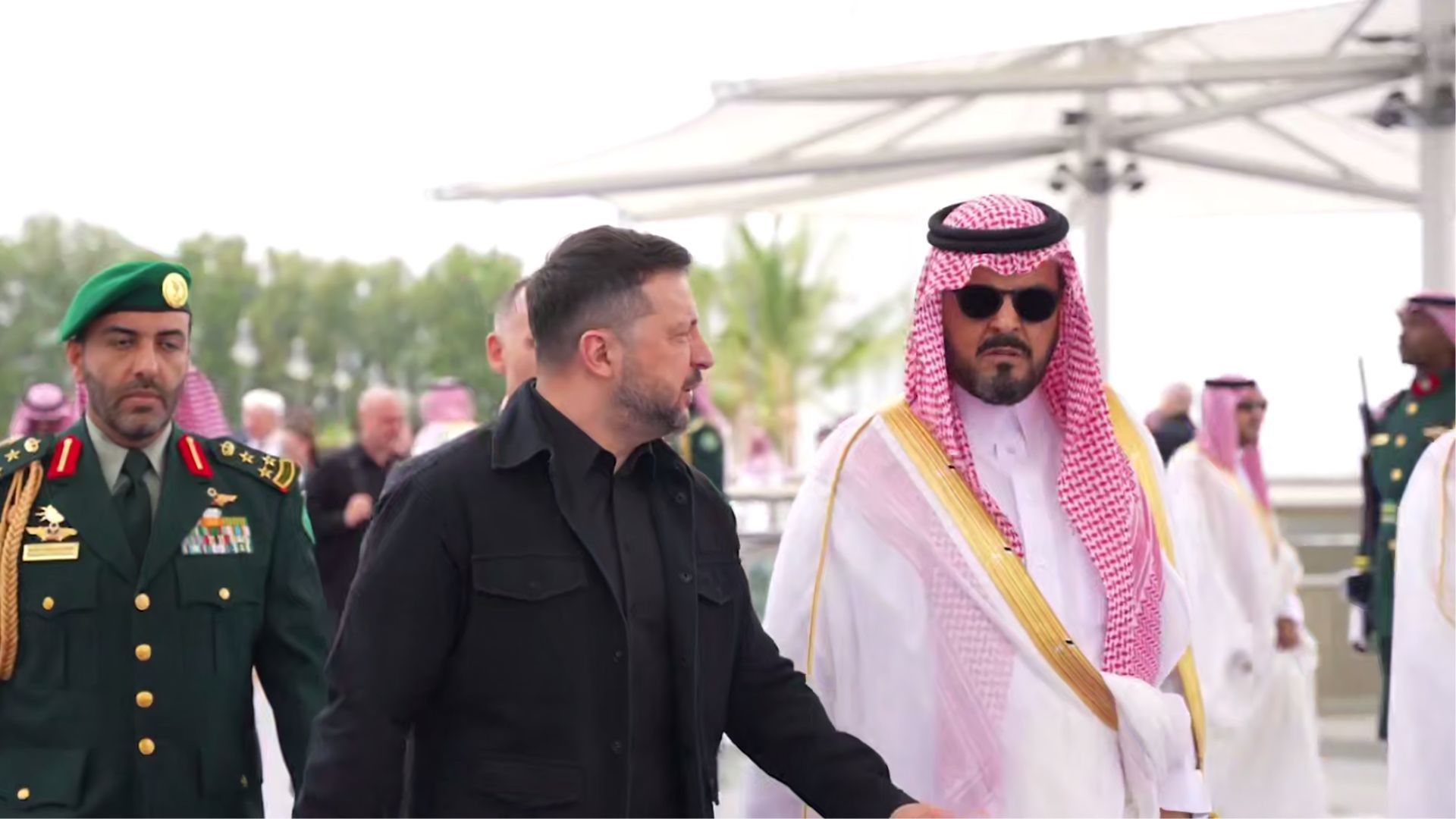 Зеленський прибув до Саудівської Аравії
