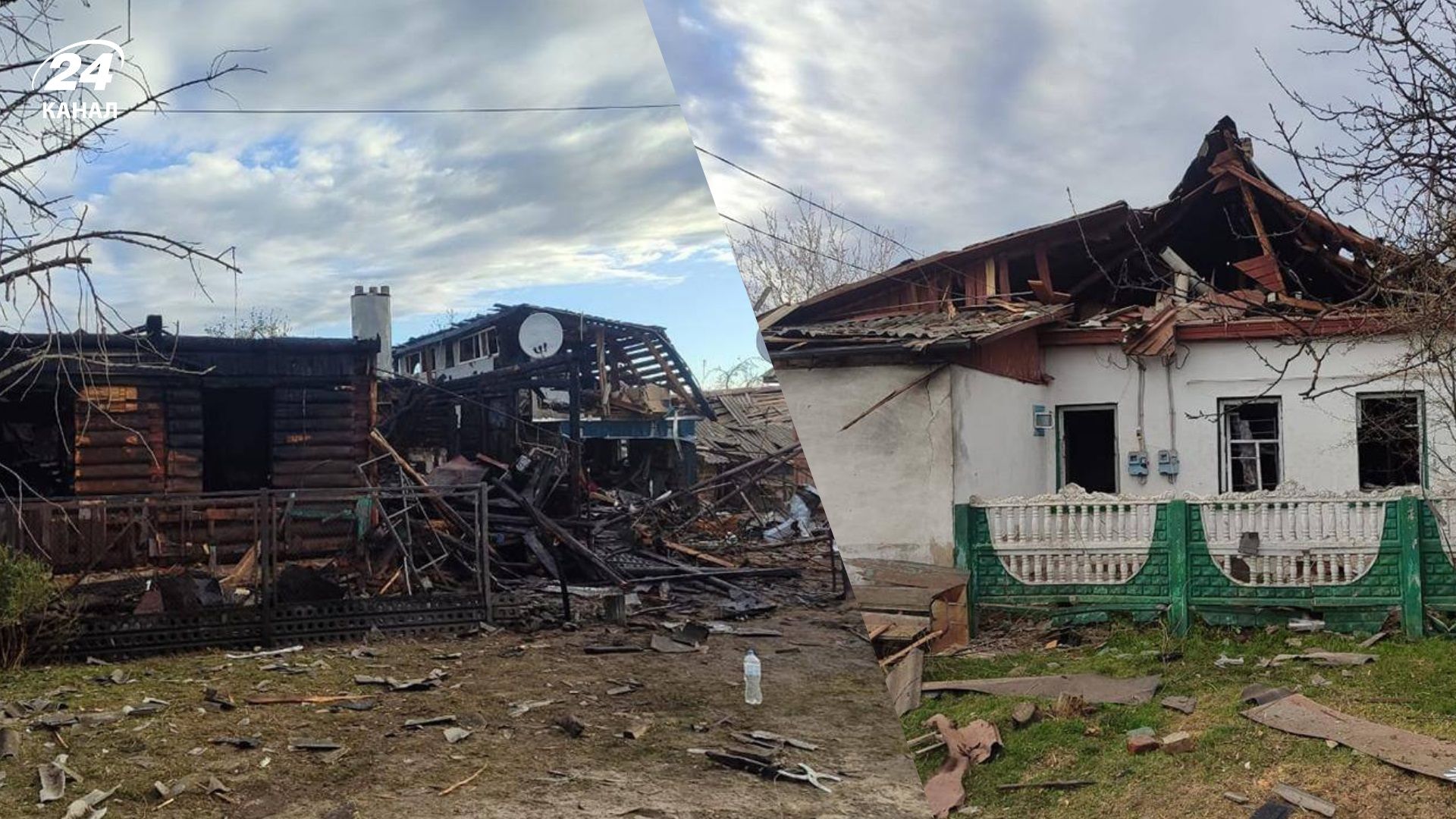 Последствия в Черниговской области - 24 Канал Последствия в Черниговской области - 24 Канал