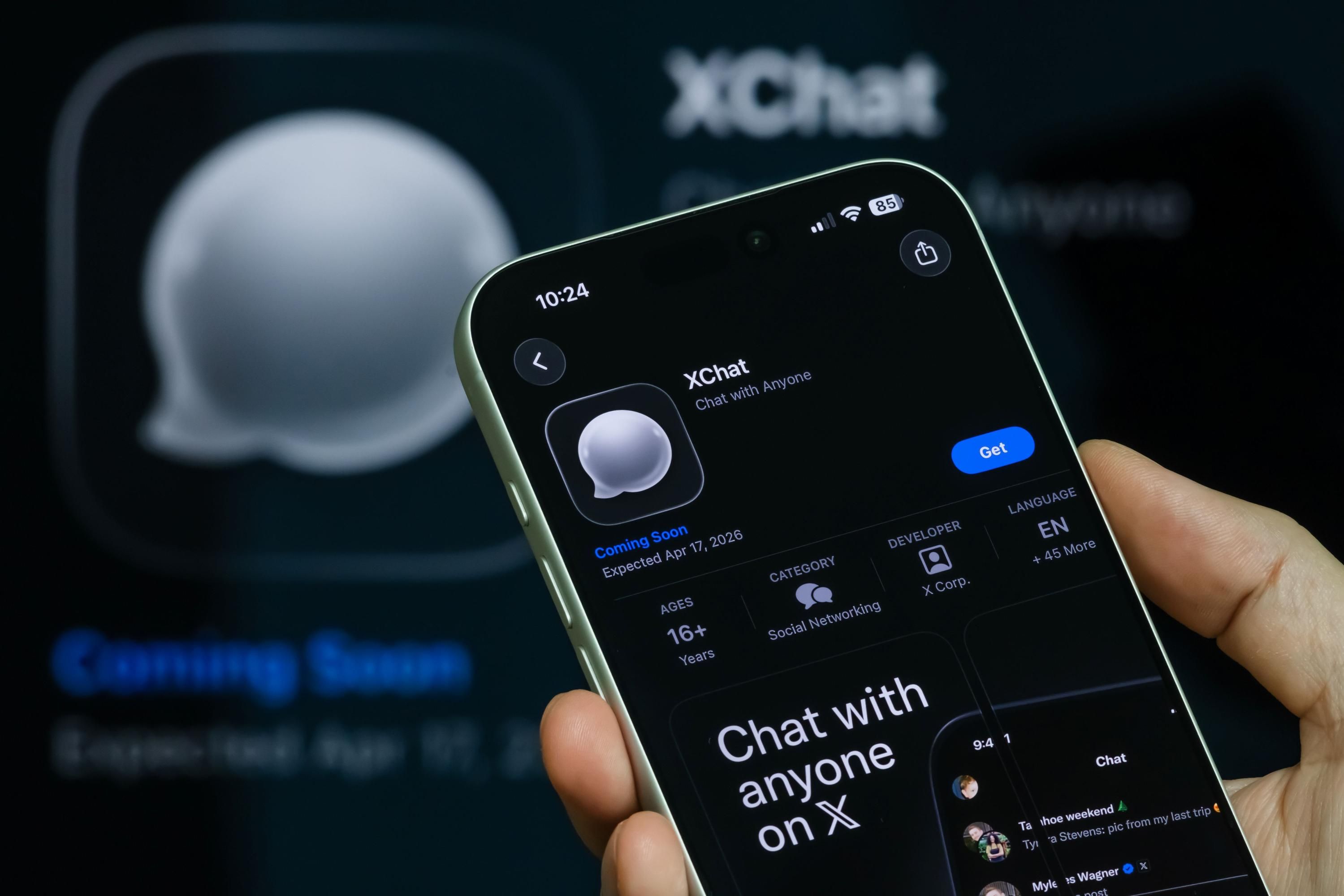 Новое приложение XChat