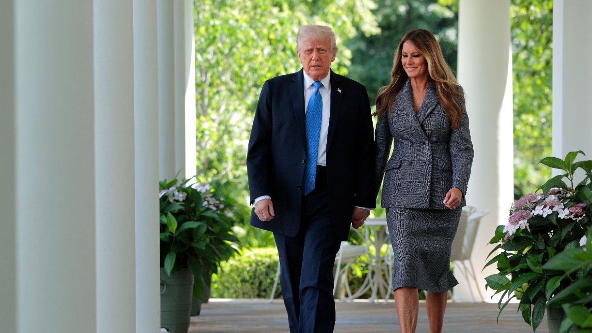 Дональд и Мелания Трамп Дональд и Мелания Трамп
