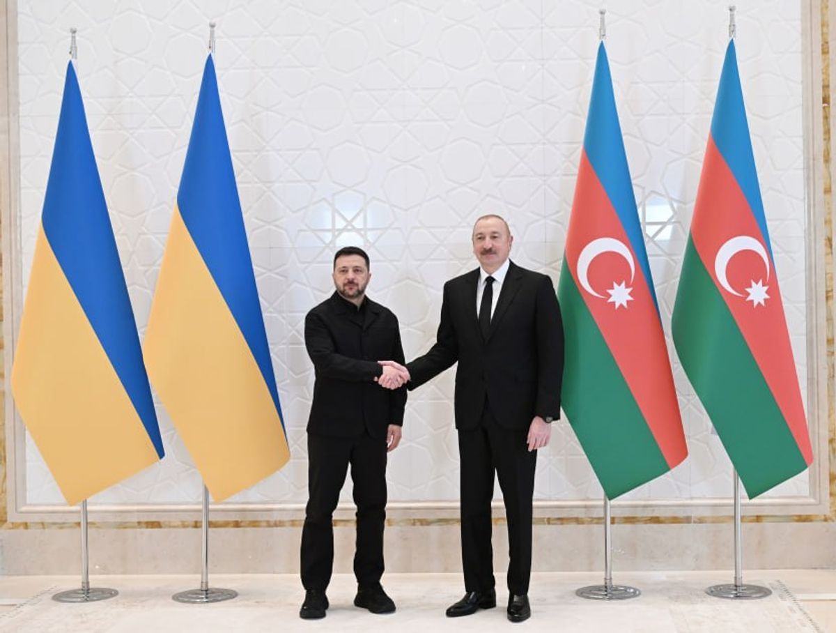 Зеленський відвідав Азербайджан Зеленський відвідав Азербайджан