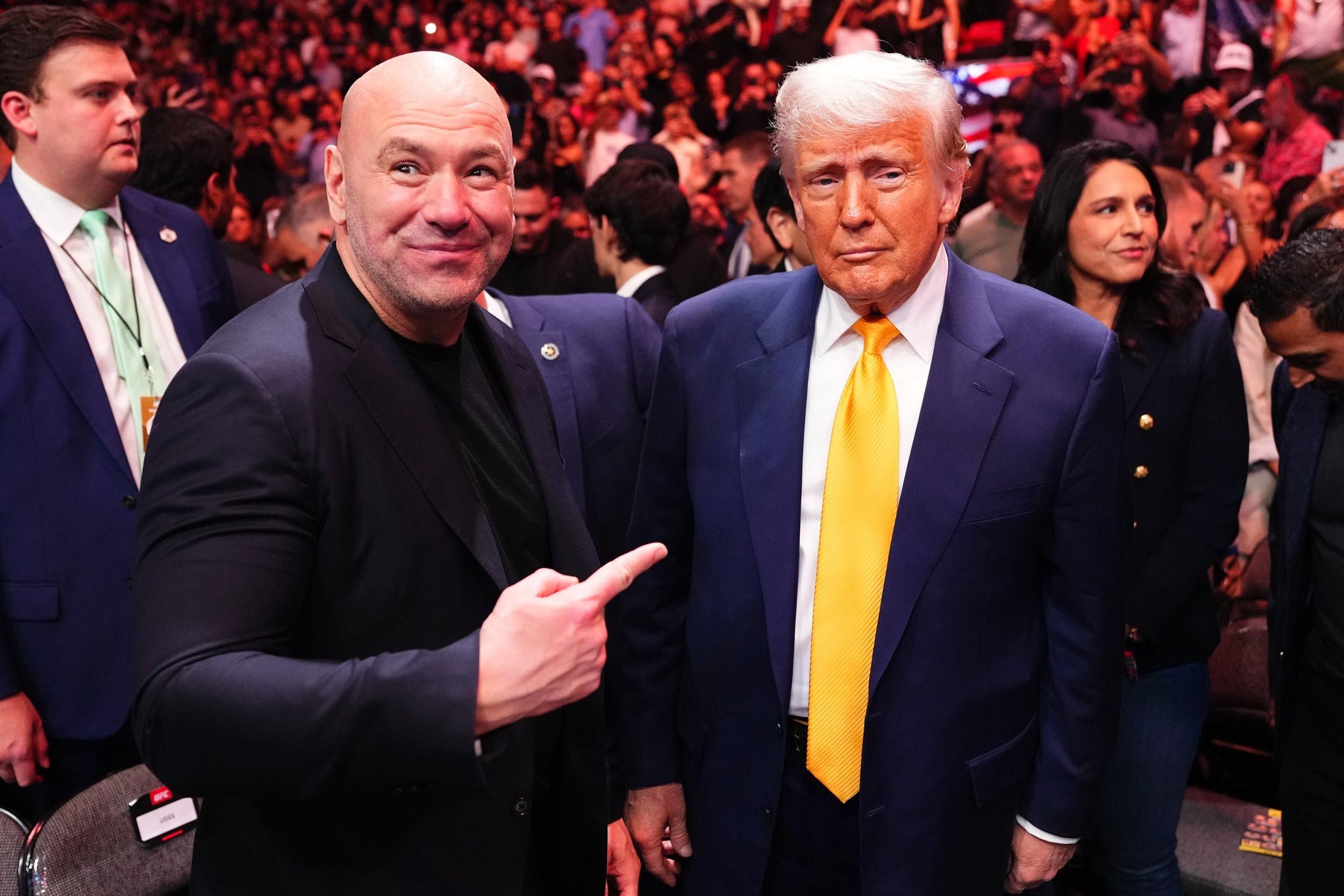 Дейна Вайт і Дональд Трамп