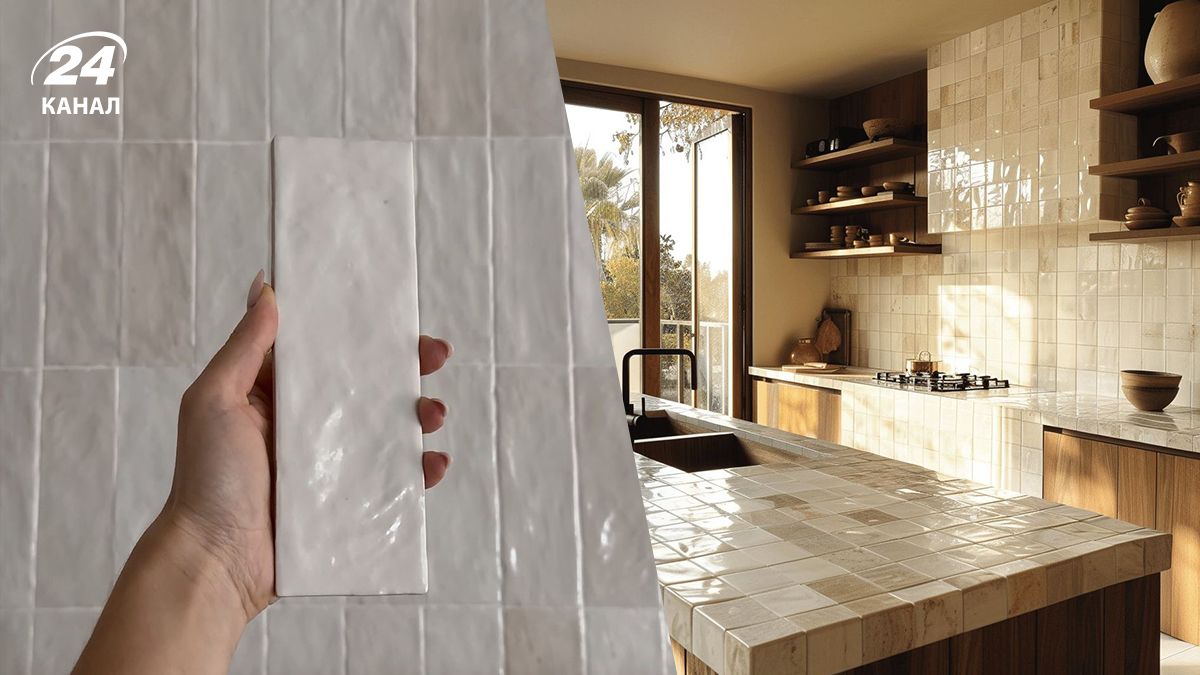 Стільниці на кухні з плитки - чому вони знову популярні