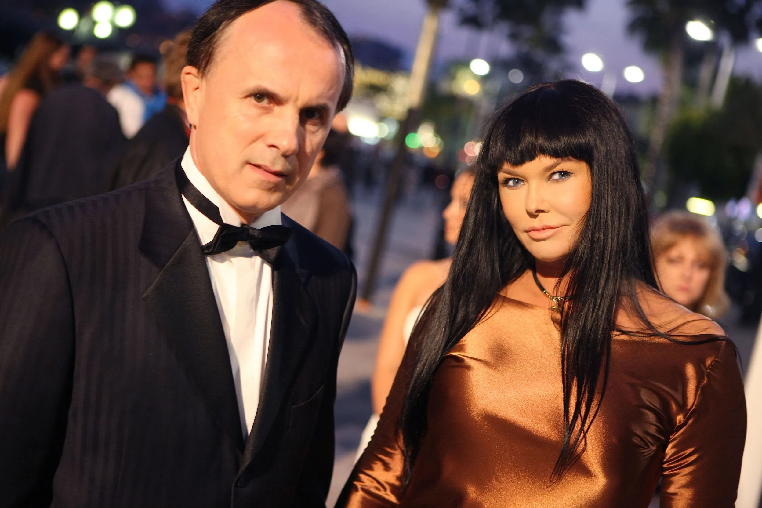 Ассія Ахат із чоловіком