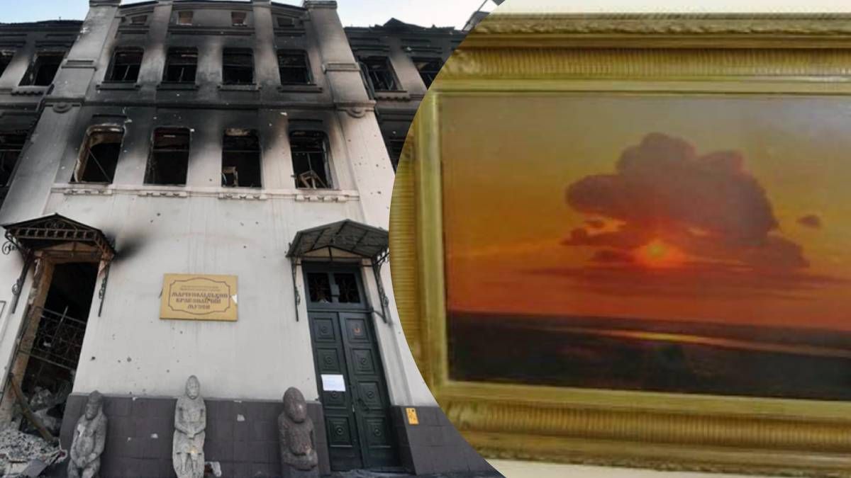 В Мариуполь вернули похищенную картину Куинджи