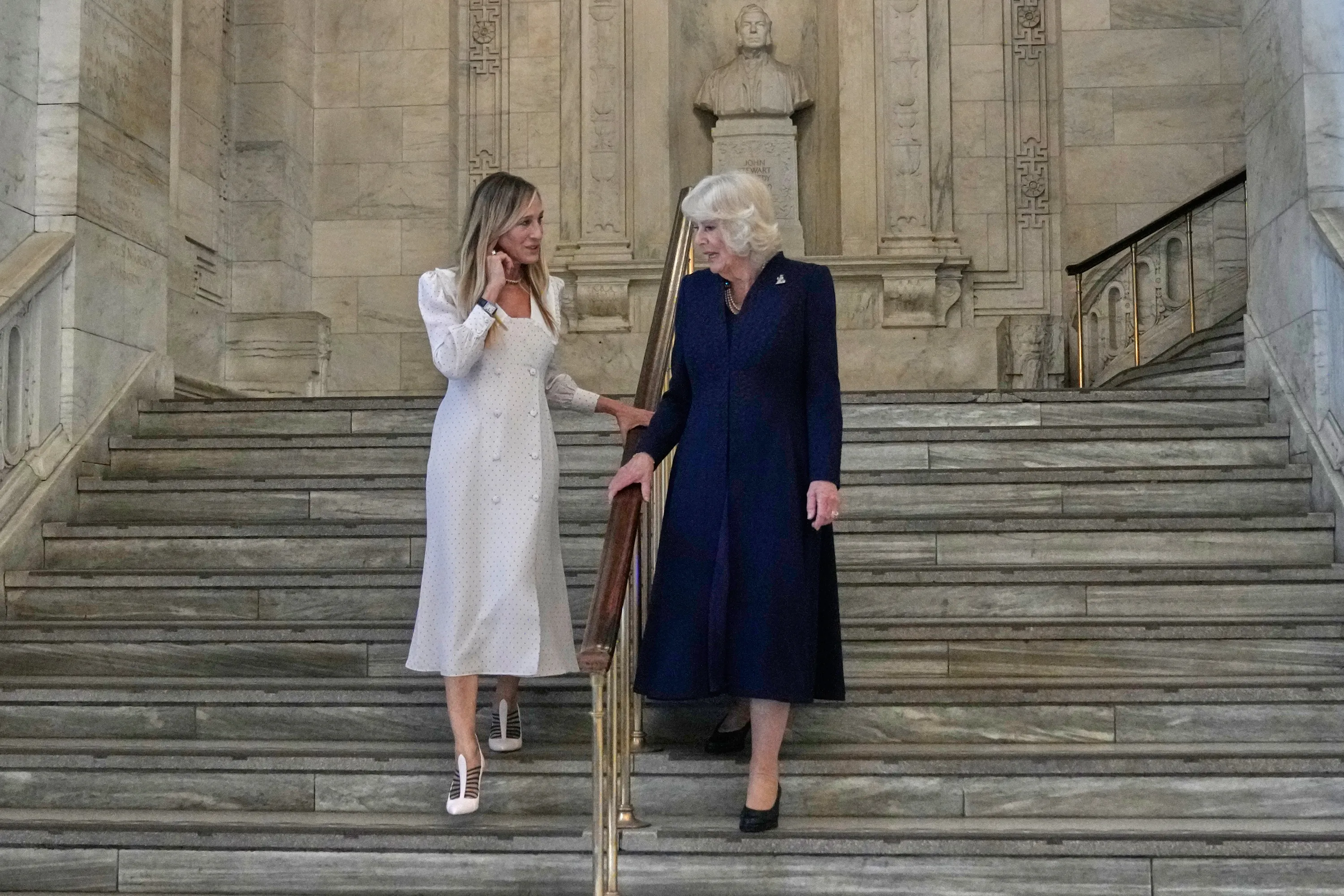 Сара Джессика Паркер и королева Камилла