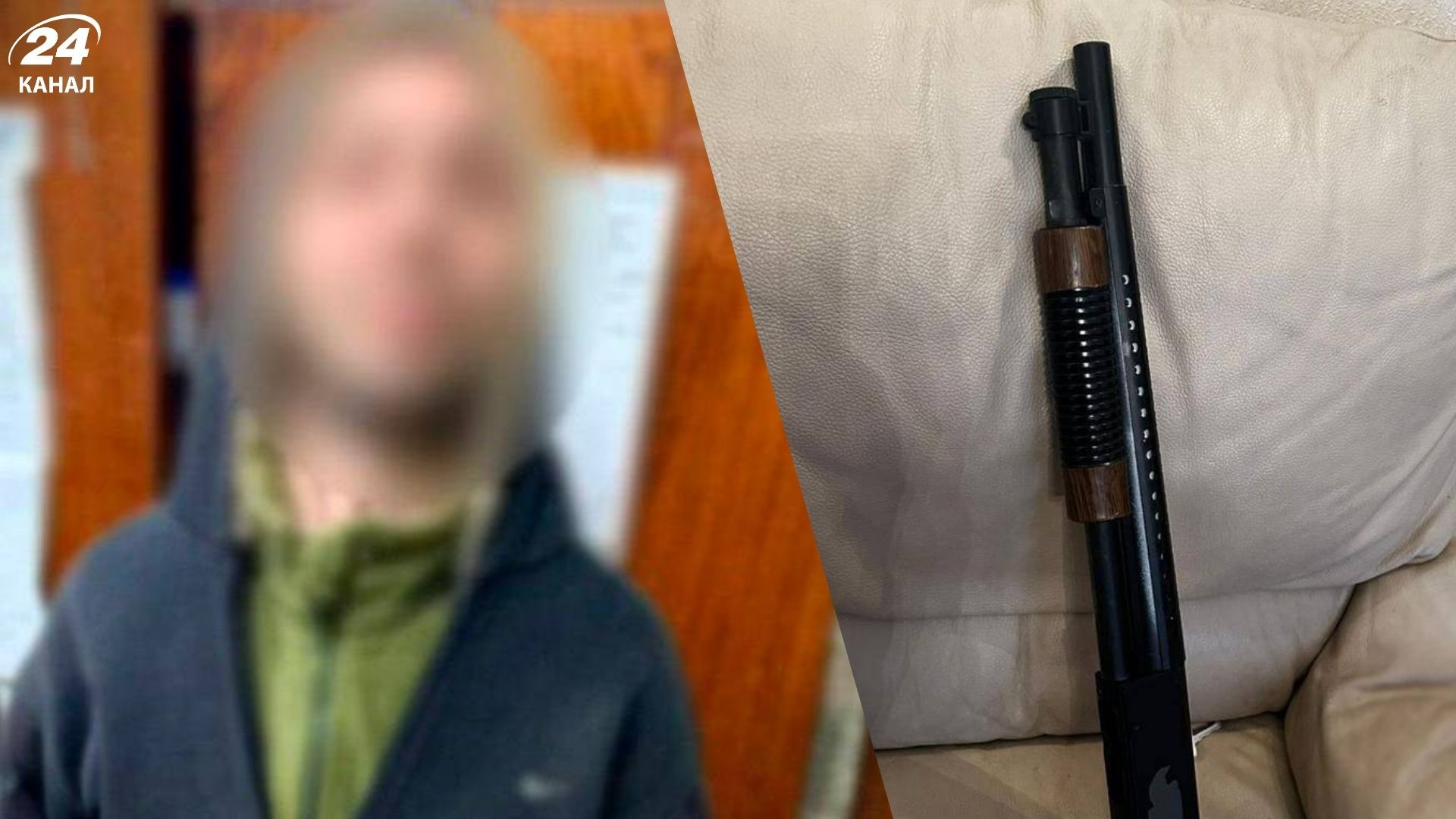 В Киеве военный в СОЧ навеселе пугал "оружием" людей в магазине - Киев