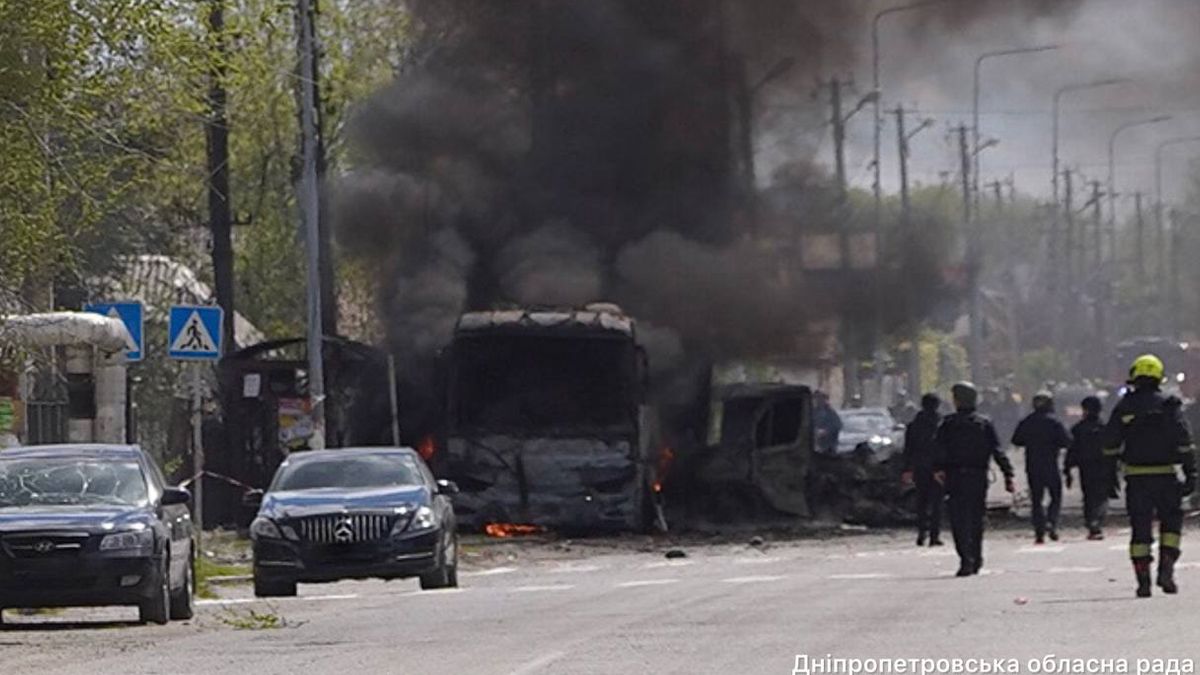 Журналіст розповів про удар по Дніпру 30 квітня Журналіст розповів про удар по Дніпру 30 квітня