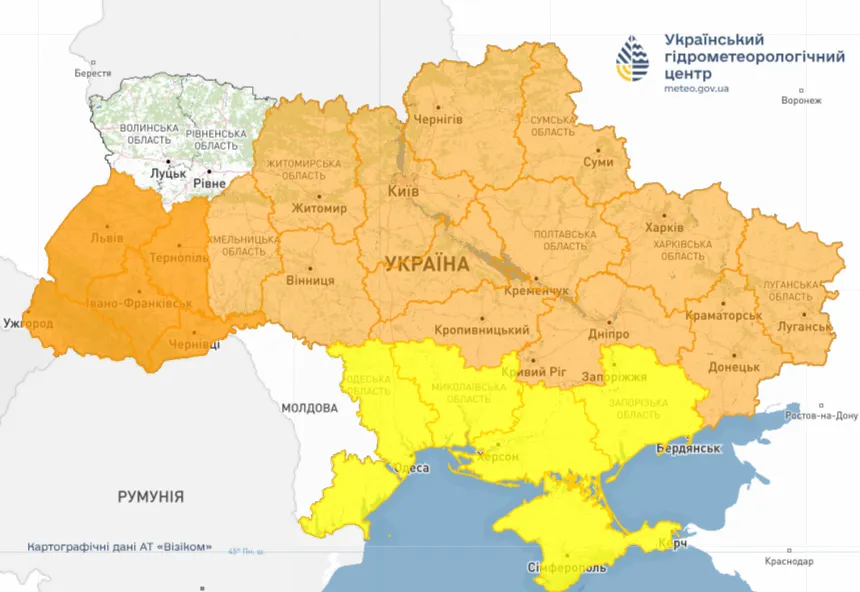 Заморозки на территории Украины ночью 2 мая Заморозки на территории Украины ночью 2 мая