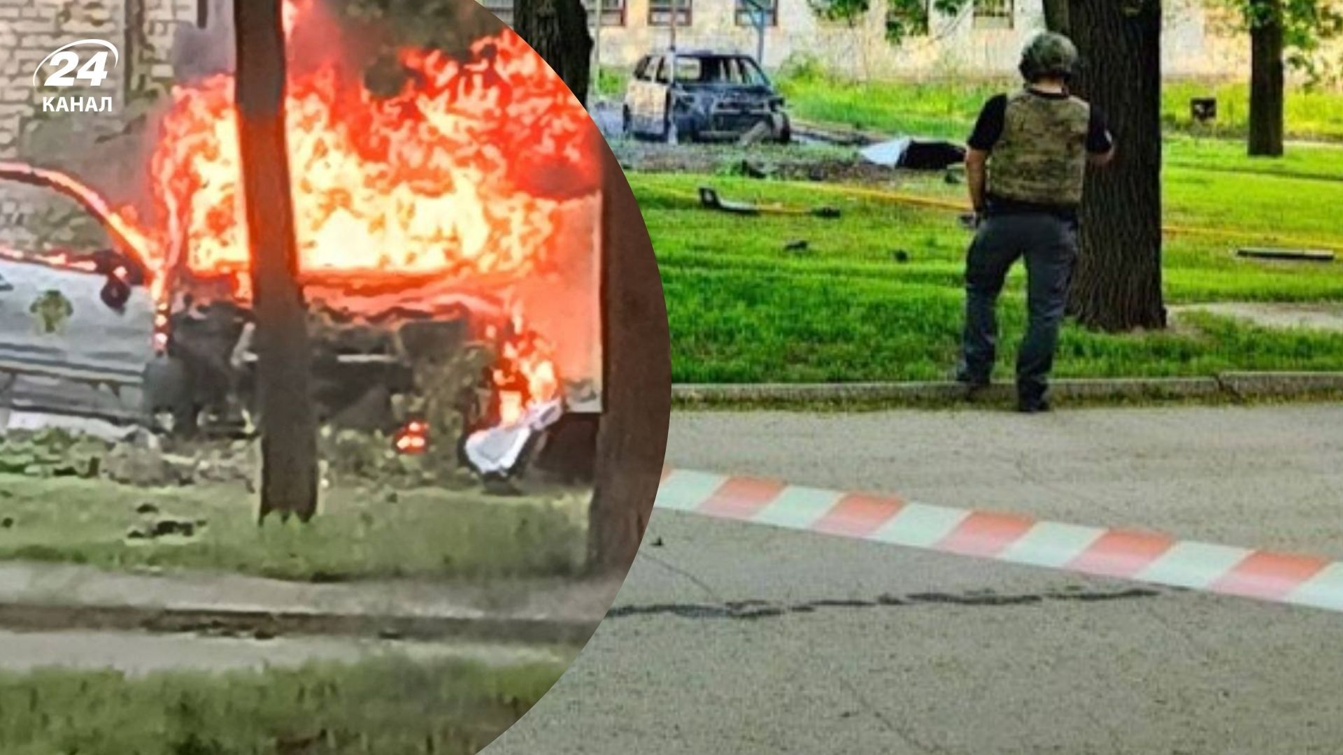 У Дніпрі вибухнула машина: на місці працює поліція - Дніпро