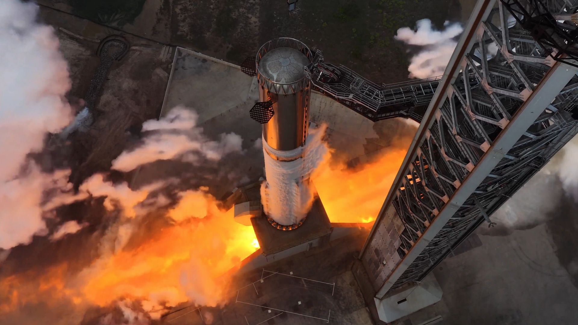 SpaceX испытала двигатели Super Heavy V3 для нового полета Starship