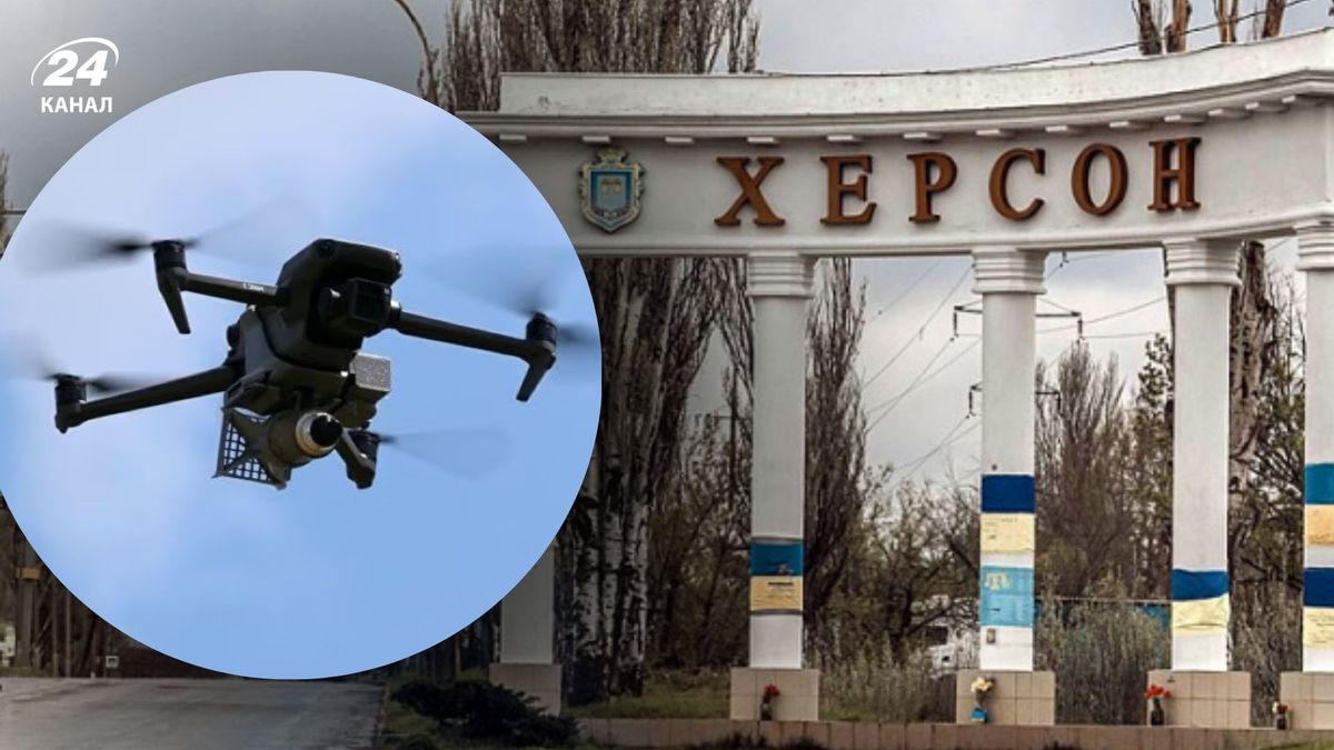 Російський дрон 10 травня вдарив по машині працівника міськради Херсона