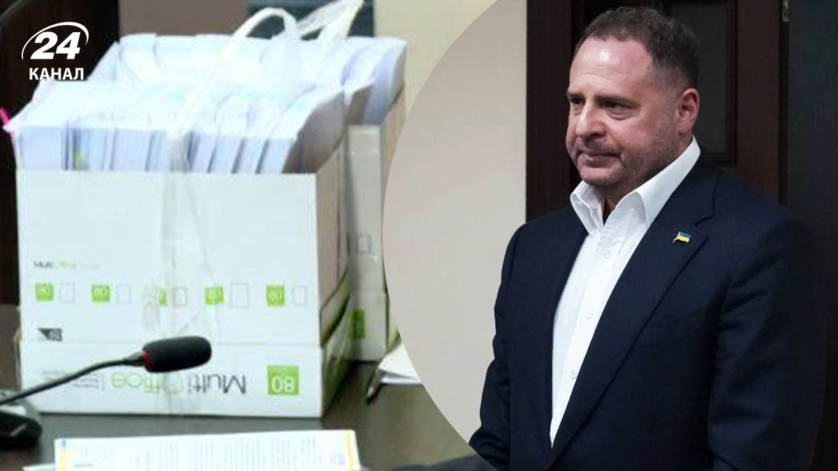 Скільки сторінок у справі Андрія Єрмака