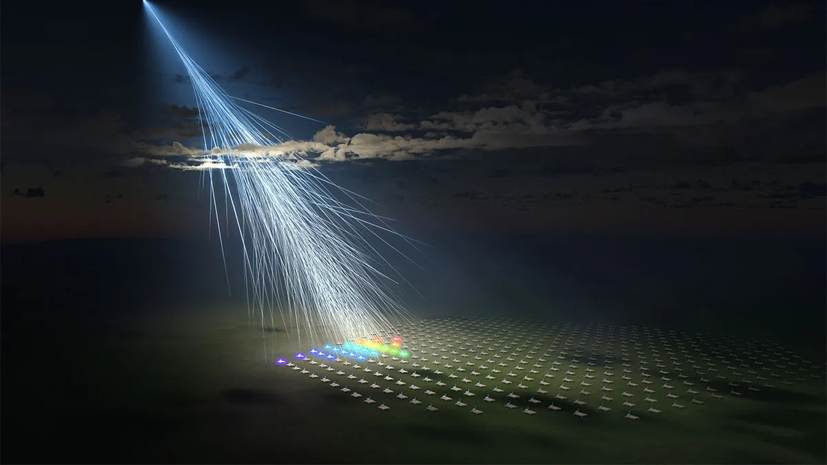 Telescope Array фіксує частинку Аматерасу Telescope Array фіксує частинку Аматерасу