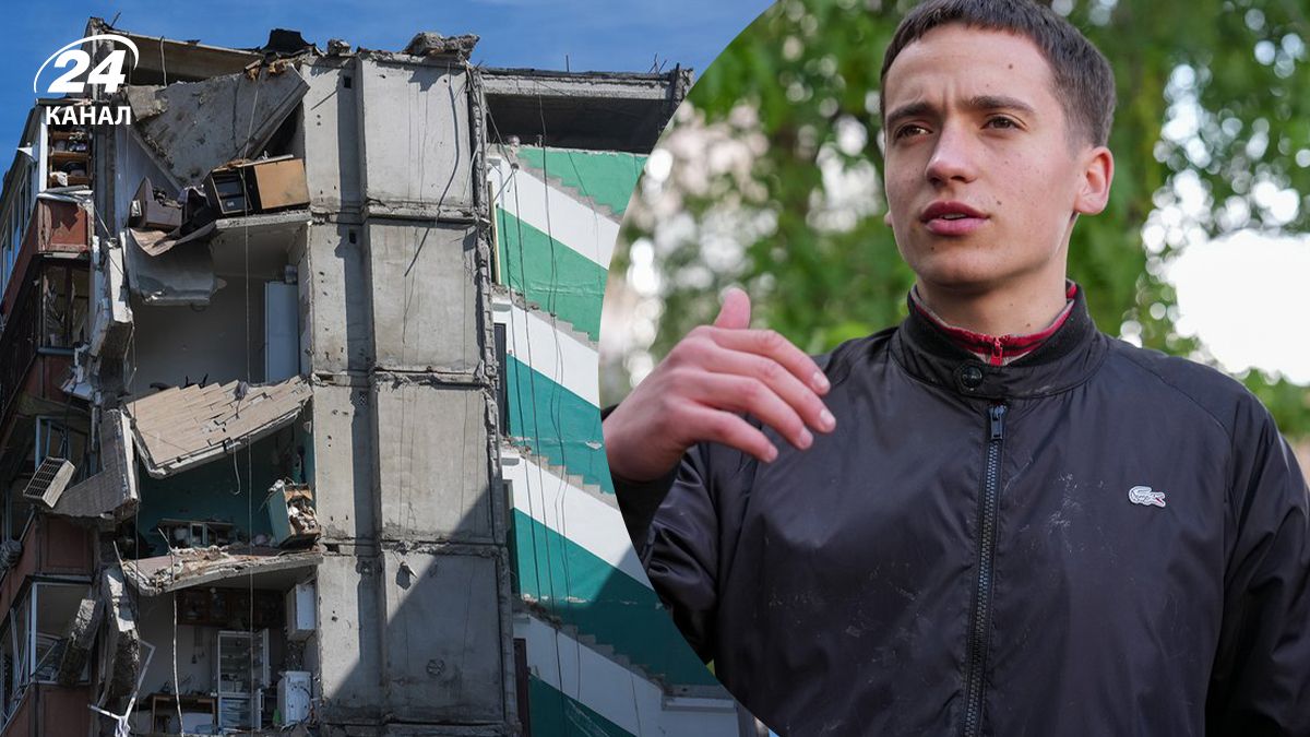 Як 18-річний юнак допоміг витягнути жінку з-під завалів після атаки на Київ