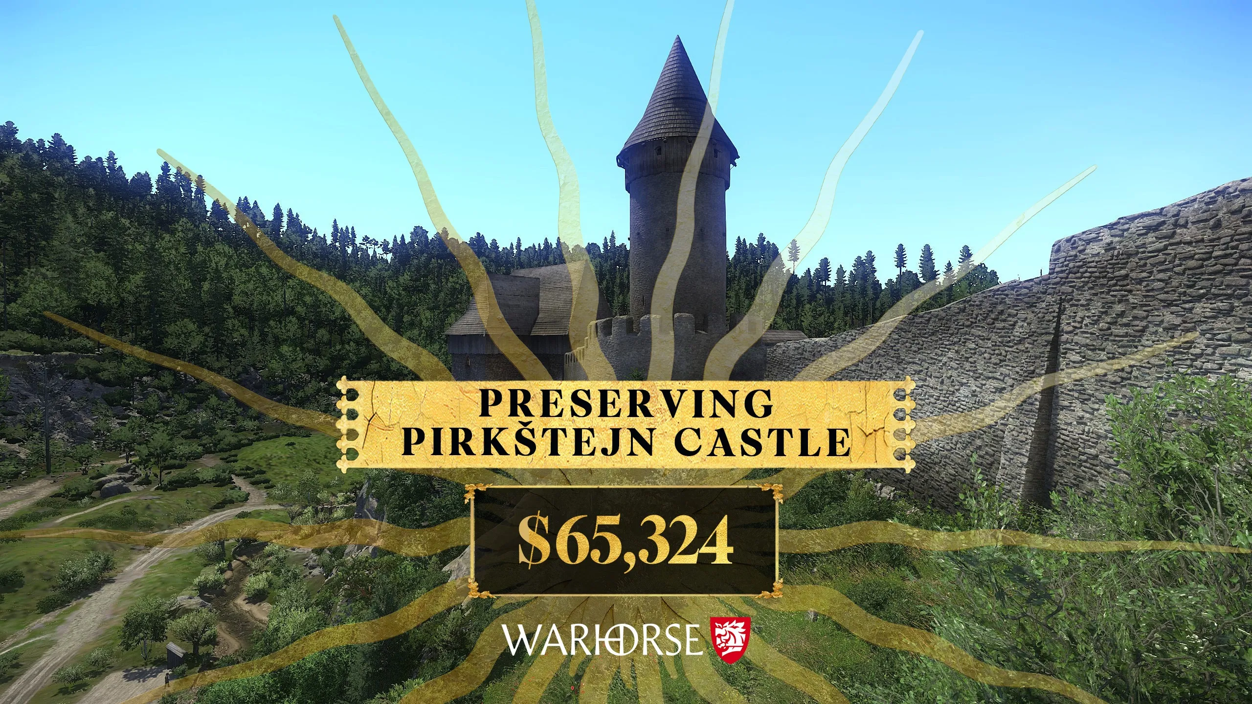 Студія Warhorse зібрала 65 000 доларів