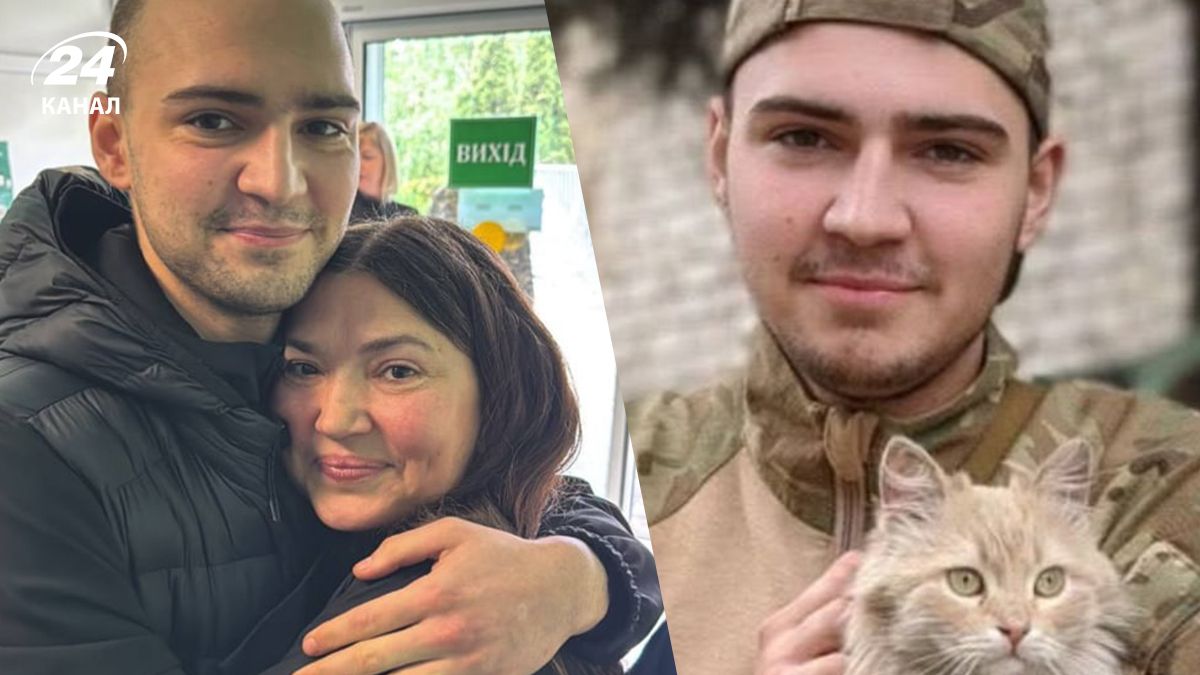 Азовець Артем Вишняк повернувся з полону - це син мами Тані Азовець Артем Вишняк повернувся з полону - це син мами Тані