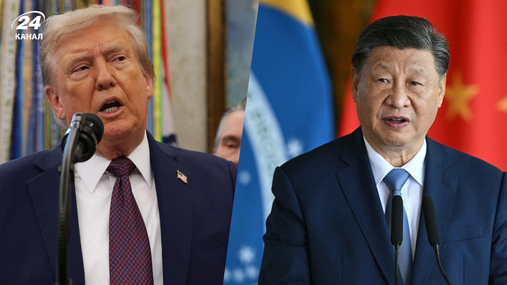 Трамп говорив із Сі про Україну під час візиту до Китаю Трамп говорив із Сі про Україну під час візиту до Китаю