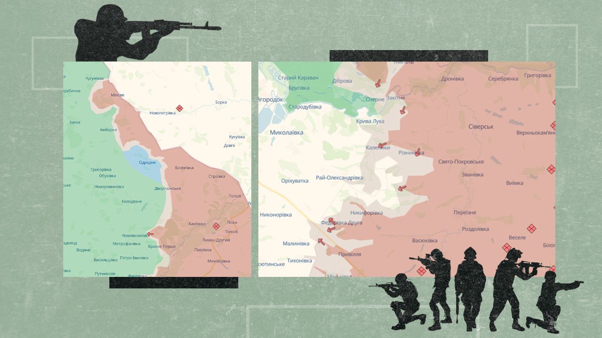 Як змінилася лінія фронту за тиждень