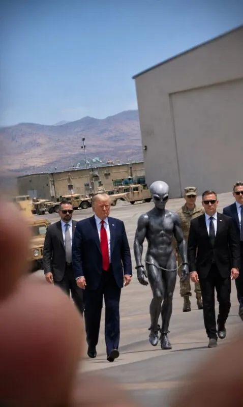 Трамп та інопланетянин