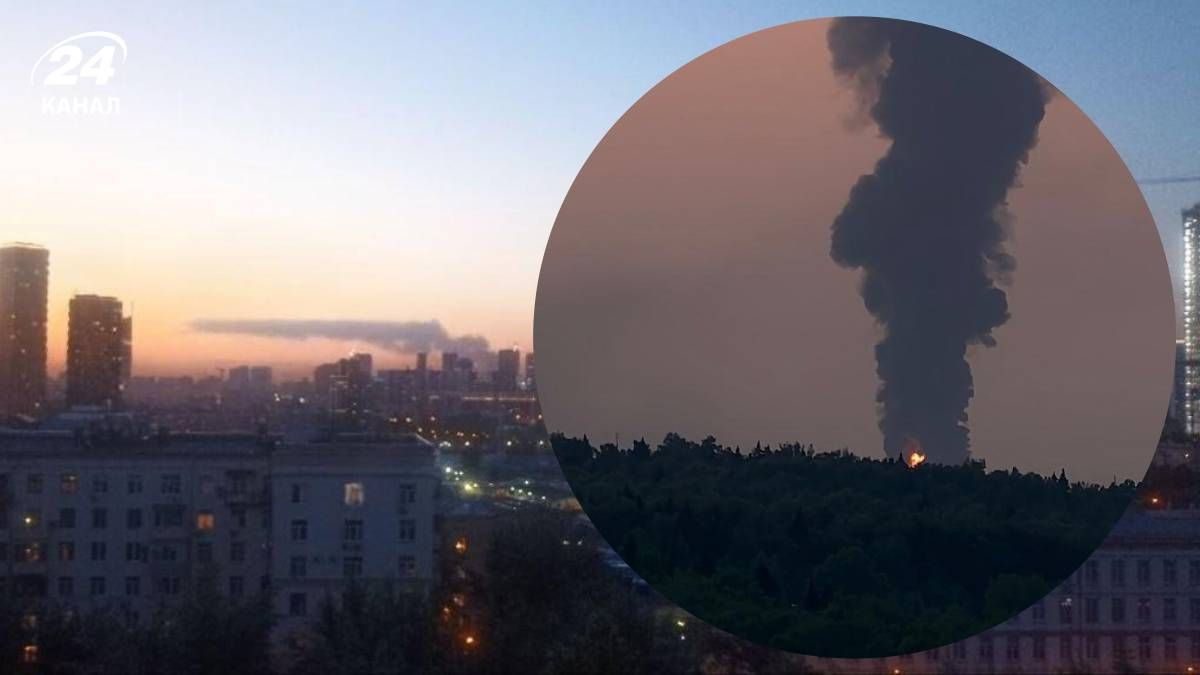 Пожар в Московской области