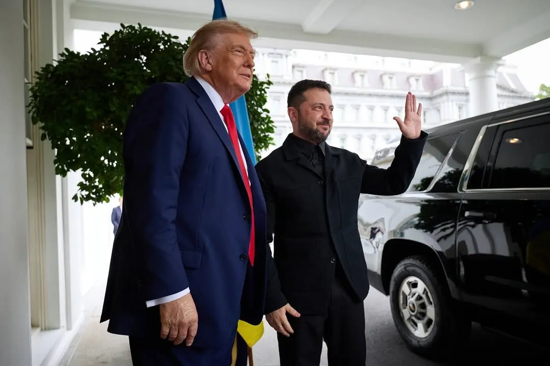 Володимир Зеленський і Дональд Трамп 18 липня Володимир Зеленський і Дональд Трамп 18 липня