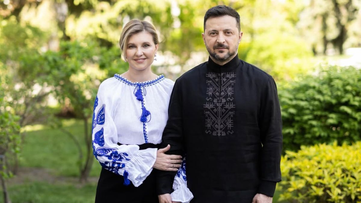 Олена та Володимир Зеленські