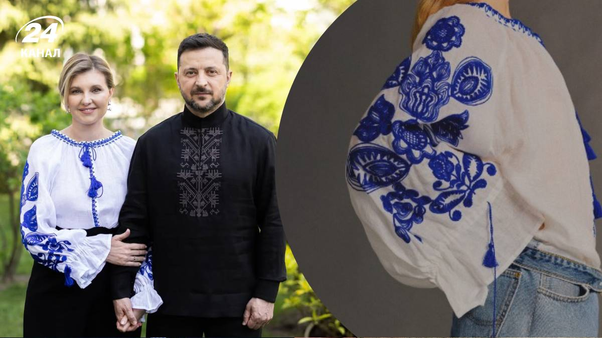 Олена Зеленська зачарувала вишиванкою за 18 500 гривень: що символізує орнамент